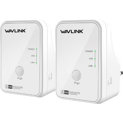 Wavlink WL-NWP502M2 Powerline Διπλό Kit για Ενσύρματη Σύνδεση με Θύρα Ethernet