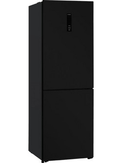 Davoline CBNF 357 Ψυγειοκαταψύκτης 323lt Full No Frost Υ185xΠ60xΒ98.5cm Μαύρος