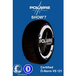 Polaire SHOW'7 No 52 Αντιολισθητικές Χιονοκουβέρτες για 4x4 2τμχ