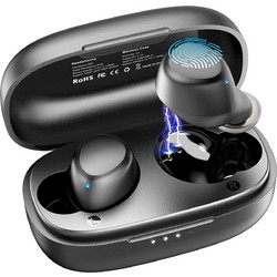 TOZO A1 Mini Ακουστικά Bluetooth In Ear Black