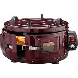 Ηλεκτρικός Στρόγγυλος Φούρνος 1100W 46cm AKAI 008