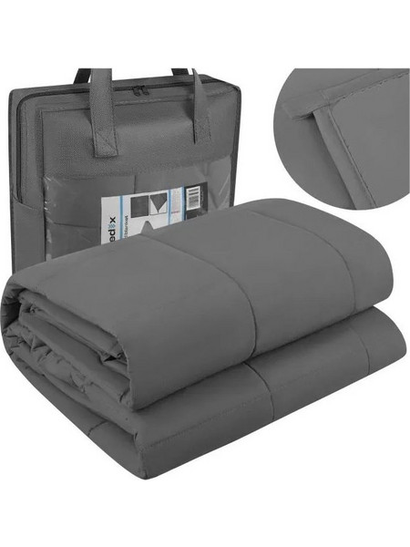 ISOMEDIX Κουβέρτα Βαριά Γκρι 200 x 150 cm 7 kg 27960