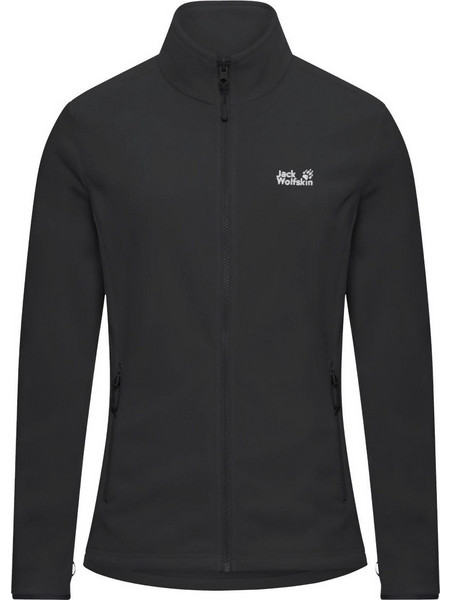 Μπλούζα Fleece γυναικεία Taunus 100 Fz W Jack Wolfskin Μαύρο
