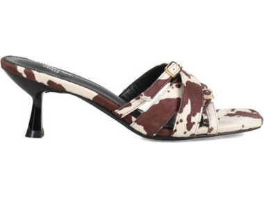 MIGATO Μule με cow print