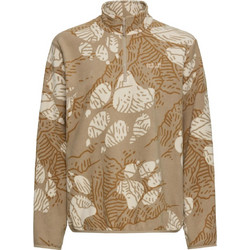 Μπλούζα Fleece γυναικεία Paw Era 100 Print Hz W Jack Wolfskin Μπεζ-Καφέ