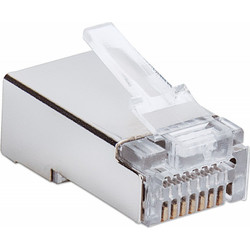 INTELLINET IWP-CAT6S Συσκευασία 50 βυσμάτων RJ45 Feed-Through Cat6 FastCrimp