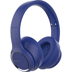 Devia EM039 Kintone Ασύρματα Bluetooth Ακουστικά Over Ear Μπλε