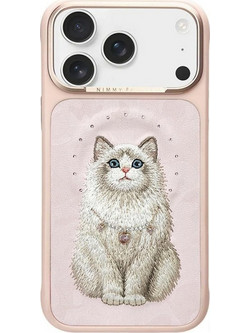 Nimmy Lucky Fashion Cat MagSafe Θήκη Pink (iPhone 18 Pro Max / 17 Pro Max)