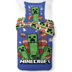 Minecraft Survive the Spiral Σετ Παπλωματοθήκης με Μαξιλαροθήκη 140x200, 70x90 εκ