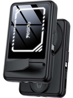 Yesido YP79 Μαγνητικό Ασύρματο Power Bank 10000mAh 22.5W QC 4+ Μαύρο