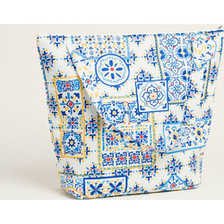 Τσαντα με Φερμουαρ 53 X 43 cm Αζουλεζου Beauty Home