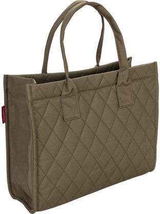 Reisenthel Daily Shopper Τσάντα Ώμου Rhombus Olive