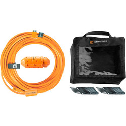 Studio Accessories Tether Tools USB-C to Micro-B Cable-System 9,40m right orange