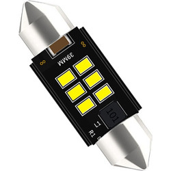 VenCore 3216-10148 - C5W Festoon CanBus Gen4 39mm - Λάμπα LED Σωληνωτή για Βάση C5W 39mm Festoon CanBus Gen4 6 SMD 3020 2W 330 Lumen 8-48 Volt Ψυχρό Λ