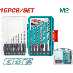 TOTAL ΕΠΑΓΓ. ΣΕΤ ΤΡΥΠΑΝΙΑ HSS M2 15ΤΕΜ (TACSDL51508)