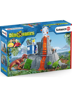 Schleich Dinosaurs The Large Volcano Expedition 42564