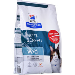Hill's Prescription Diet Feline w/d Multi Benefit Chicken 3kg