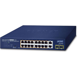 Planet GSD-2022P Unmanaged L2 Switch με 18 Θύρες Ethernet 1Gbps και 2 SFP Θύρες