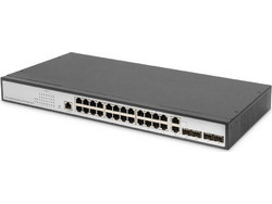 Digitus DN-80221-3 Managed L2 Switch με 24 Θύρες Ethernet 1Gbps και 2 SFP Θύρες