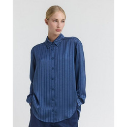 Namaste Γυναικείο Πουκάμισο Μπλε WW0426021-BLUE
