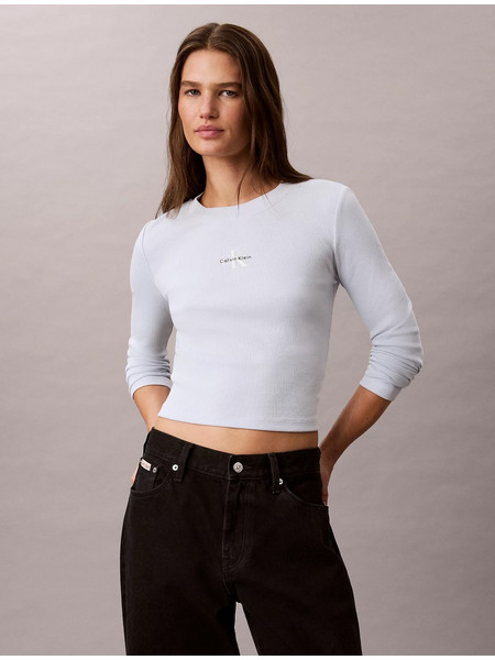 CALVIN KLEIN JEANS LS MONOGRAM ΓΥΝΑΙΚΕΙΟ - ΓΑΛΑΖΙΟ - LV047A803G