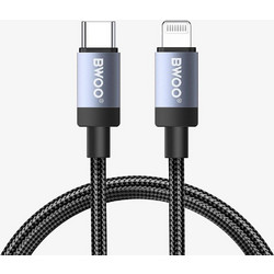 Bwoo BO-X401CL USB-C to Lightning Cable 30W 1m Black