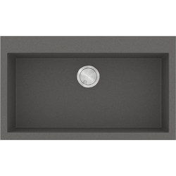 Sanitec Ultra Granite 808 Υποκαθήμενος Νεροχύτης Γρανίτη Ματ Pietra 79x50cm