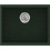 Sanitec Classic 341 Ένθετος Νεροχύτης Γρανίτη Ματ Granite Green 40x50cm