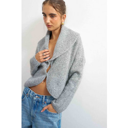 Topshop Γυναικεία Ζακέτα Πλεκτή Κοντή με Κουμπιά 31001405