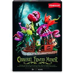 KQIBOXXR KQ402 Cannibal Flowers Manor - Σετ Κατασκευής με Σαρκοφάγα Φυτά (1266 τμχ)