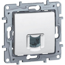 Telephone socket RJ11 Niloe ivory
