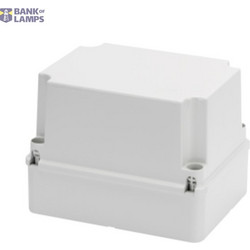 JUNCTION BOX WITH DEEP SCREWED LID - IP56 - INTERNAL DIMENSIONS 240X190X160 - SMOOTH WALLS - GREY RAL 7035