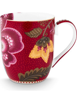 PIP STUDIO - ΠΟΡΣΕΛΑΝΙΝΗ ΚΟΥΠΑ BLOOMING TALES DARK RED 200ml