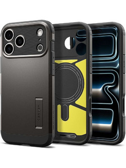 Spigen Tough Armor T MagFit Θήκη iPhone 18 Pro Max Gunmetal ACS12137