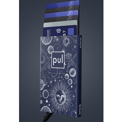 Pularys Zen Cards ''Stardust'' Μεταλλική Καρτοθήκη Μπλε 191110804