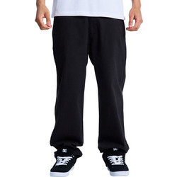 DC Worker Relaxed Ανδρικό Παντελόνι Chino Μαύρο EDYNP03172-KVJ0