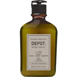 Depot 606 Sport Hair & Body Σαμπουάν & Αφρόλουτρο 250ml