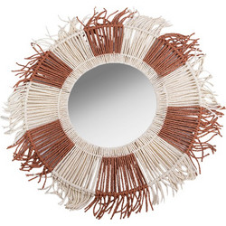 ΚΑΘΡΕΦΤΗΣ ΜΕ ΠΛΕΞΗ ΛΕΥΚΟΣ - ΚΟΚΚΙΝΟΣ 73x2x73cm Eurolamp 811-70017