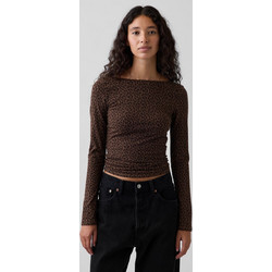 Γυναικεία Μπλούζα CloseKnit Leopard brown print
