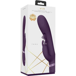 Shots Vive Tama Wave Vibrating G-Spot Rabbit Δονητής Rabbit 23.2cm Μωβ