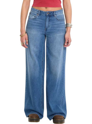 Volcom Stoned BF Lowrise Γυναικείο Τζιν Παντελόνι Μπλε B1912609-WLB