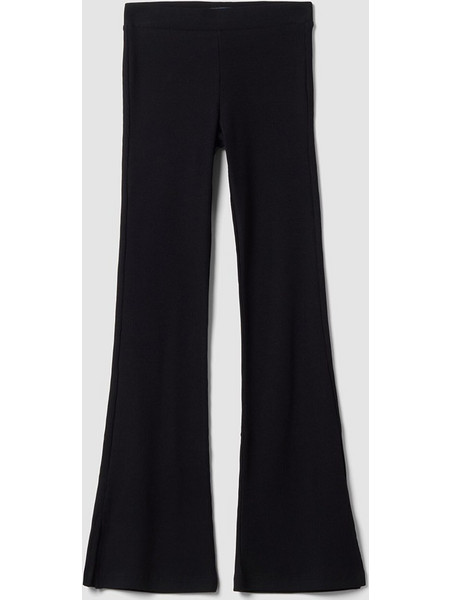 OVS RIB LEGGINGS FLARE 2843858-Black Beauty Black