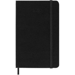 MOLESKINE ΗΜΕΡΟΛΟΓΙΟ 2027 POCKET HARD WEEKLY HORIZONTAL BLACK