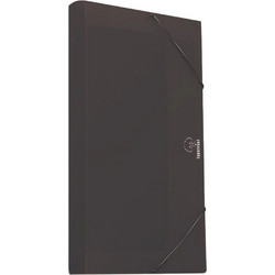 Typotrust Κουτί Μαύρο με λάστιχο 25x35 Ράχη 3εκ. (FP35003-01) (TYPFP35003-01)