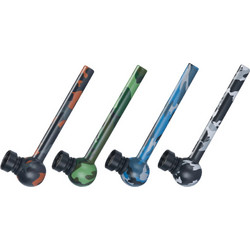 Champ High Camo Glass Pipe 12cm