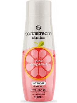 ΣΙΡΟΠΙ PINK GRAPEFRUIT 400ml ΓΙΑ ΑΝΘΡΑΚΟΥΧΟ ΑΝΑΨΥΚΤΙΚΟ SODASTREAM