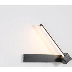Φωτιστικό Τοίχου Led 6W 3000K Μαύρο 30x9x5cm AlphaB2B