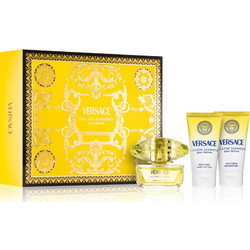 Versace Yellow Diamonds Eau de Toilette 50ml + Shower Gel 50ml + Body Lotion 50ml