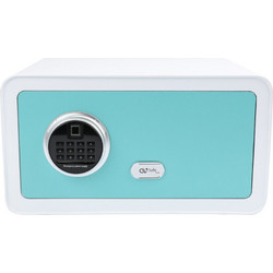 Olympia GOsafe 2.0 210FP GR Blue/White Χρηματοκιβώτιο με δακτυλικό αποτύπωμα και ηλεκτρονική κλειδαριά 28 L - 23 x 43 x 35 cm