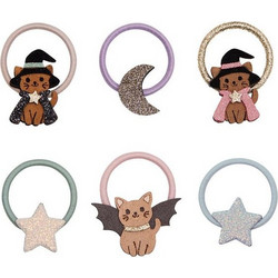 Mimi&Lula Halloween Cat Mini Hair Ties (6 τμχ)